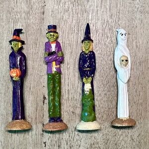 Vintage Wicks-n-Sticks Halloween Pencil Figurines